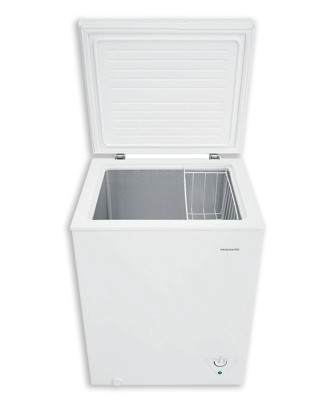 5.0 Cubic Feet Chest Freezer with Removable Basket, from 6.8 to -4 Free  Standing Compact Fridge Freezer for Home/Kitchen/Office/Bar (WHITE)… :  Appliances 